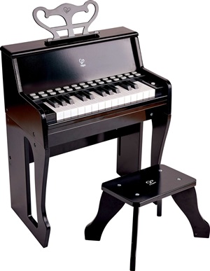 Learn with Lights Black Piano