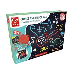 Chalks and Stencils Art