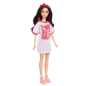 MATTEL Barbie Fashionistas Doll - Red Mesh Dress