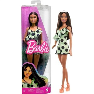 Mattel Barbie Fashionistas Doll - Lime Green Polka Dots (New pack.)
