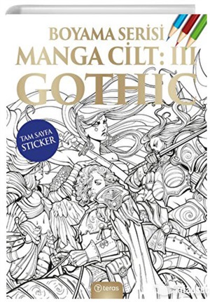 Manga Boyama Cilt 3  Gothic