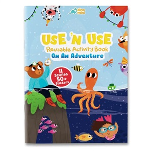 Use 'N Use - On An Adventure (Tak Çıkar Çıkartmalı Aktivite Kitabı)