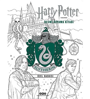 Harry Potter Filmlerinden Resmi Boyama Kitabı