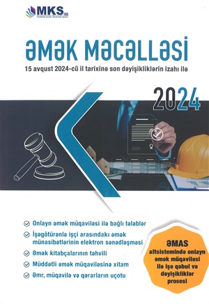 Əmək məcəlləsi 2024