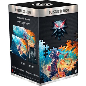 Puzzle Witcher: Griffin Fight puzzles 1000 pcs.