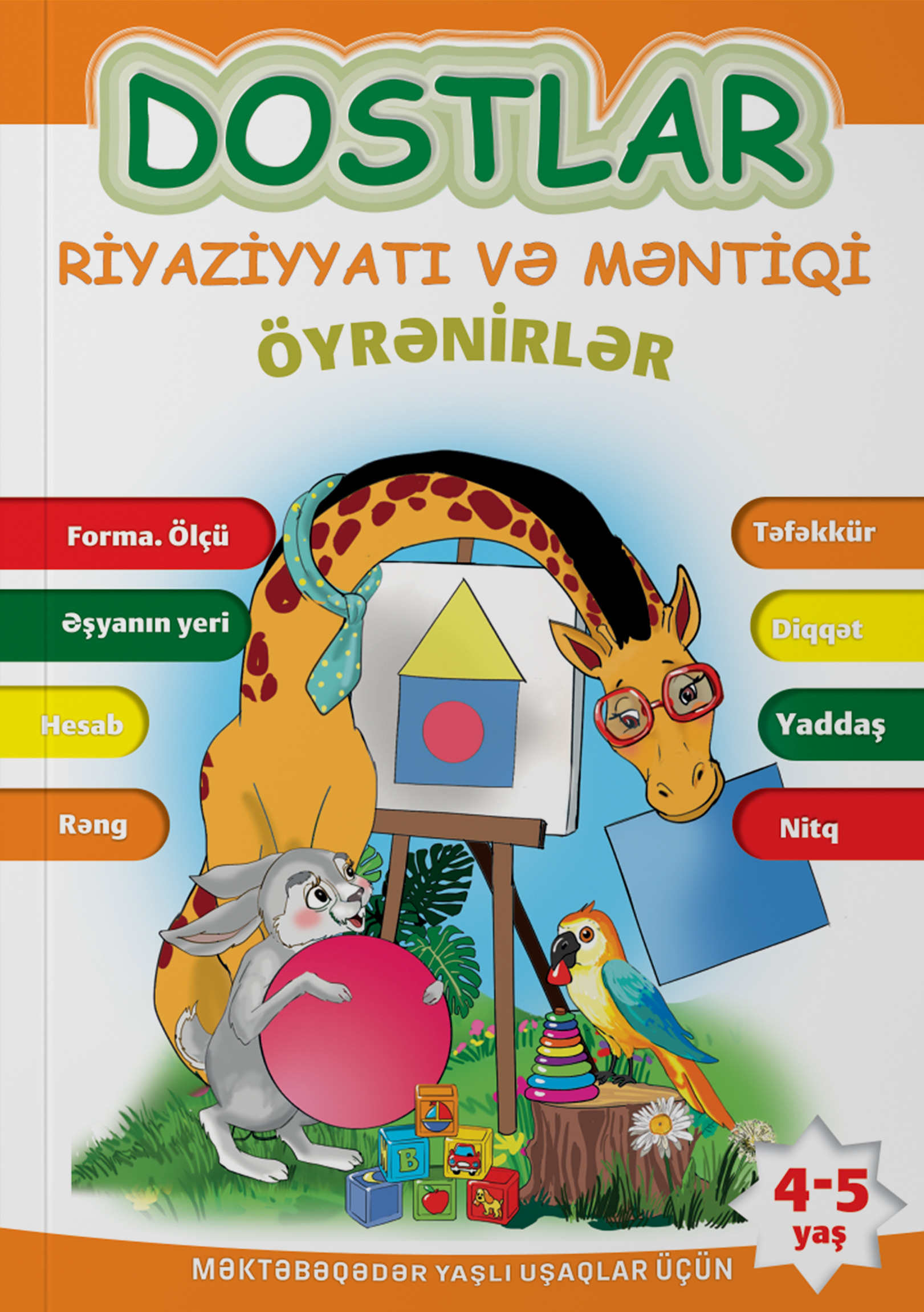 Dostlar Riyaziyyatı və Məntiqi Öyrənirlər 4-5 Yaş
