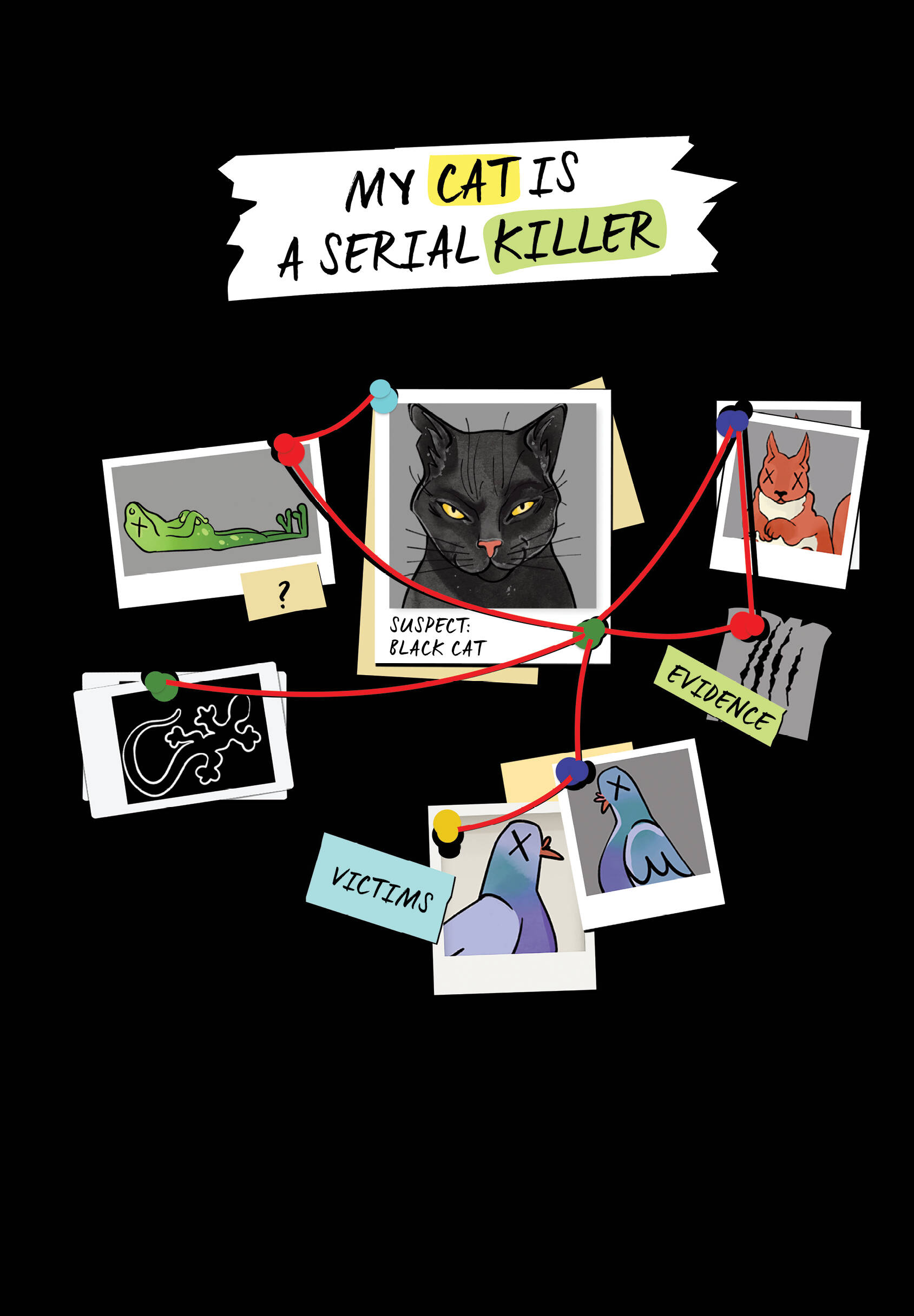 Блокнот My Cat Is a Serial Killer