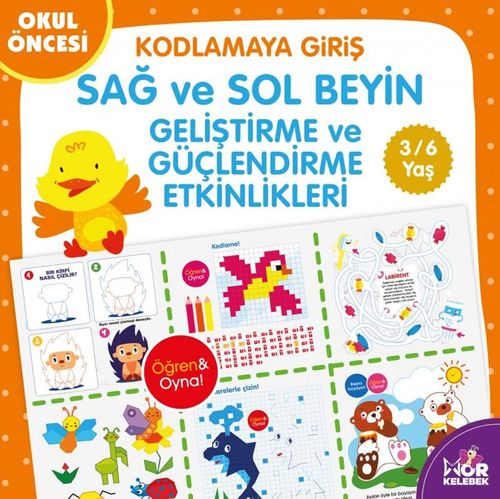 Kodlamaya Giriş Sağ ve Sol Beyin Geliştirme ve Güçlendirme Etkinlikleri
