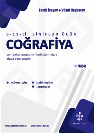 Yeni Coğrafiya Test Tapşırıqlar Kurikulum