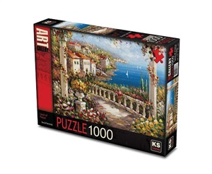 ONUR  11343 PUZZLE 1000  SPRİNG BLUES LAND OF PEAC