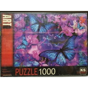 Puzzle 1000 Violet Morpheus . Alixandra Mullins