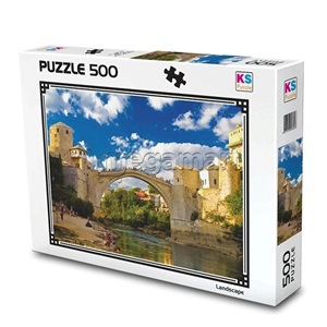 CA_KS Puzzle_Old Moster Bridge Bosna Hersek500 Parça11304