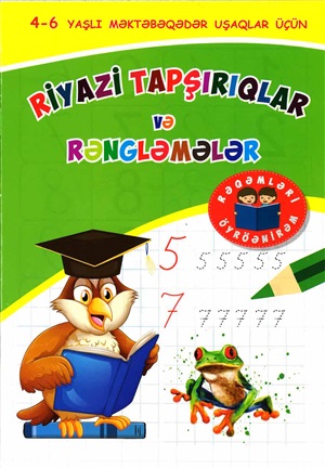 Riyazi tapşırıqlar və rəngləmələr