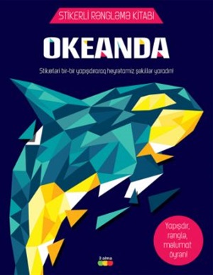 Okeanda. Stikerli rəngləmə kitabı