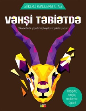 Vəhşi təbiətdə - Stikerli rəngləmə kitabı