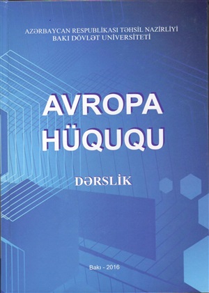 Avropa Hüququ Dərslik