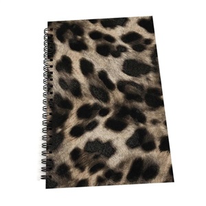 İstisna Leopar Sert Kapak Spiralli Defter 13x19 cm