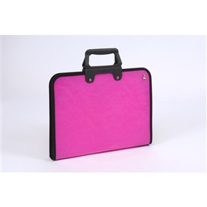 ABKA PROJE CANTASI  37X54 PROART MOR-PEMBE