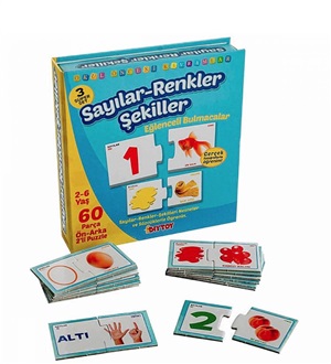 DIYTOY / EĞLENCELİ BULMACA SAYILAR RENKLER