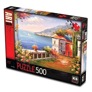 ONUR  11377 PUZZLE 500 GARDEN SEA