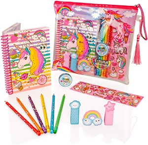 Unicorn stationery set