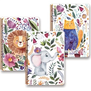 Keskin Color _ Keskin A4 60 Yp.Çiz. PP Kp.Spr.Animals Defter _ 33501199