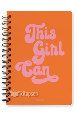 Fabooks / This Girl Can Undated Planner / Defter