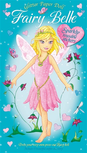 GLITTER PAPER DOLLS1PAIRY BELLE