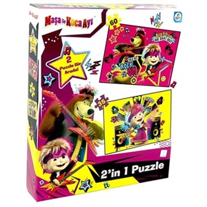 MABBLES _ MASHA KOCA AYI 2İN1 PUZZLE