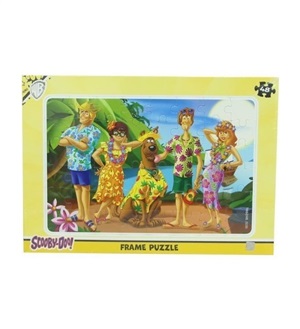 MABBELS _ SCOOBY DOO 48 PARÇA FRAME PUZZLE ( 2 ASORTİ )