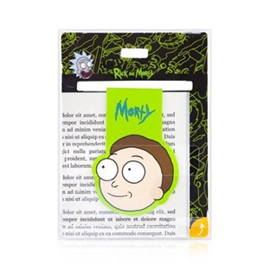 Mabbels_Bookmark MortySpecial Cut Karton Ayrac