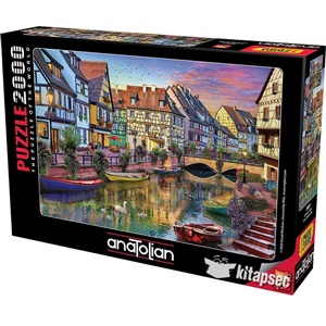 ANATOLİAN Puzzle Colmar Canal 2000pcs