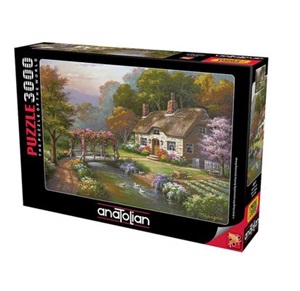 ANATOLİAN Puzzle Güllü Konak/ Rose Cottage 3000pcs