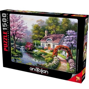 ANATOLİAN Puzzle Çiçekli Ev / Spring Cottage In Full Bloom 1500pcs