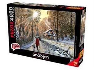 ANATOLİAN Puzzle Karlı Orman/ Winter Woodland 2000pcs