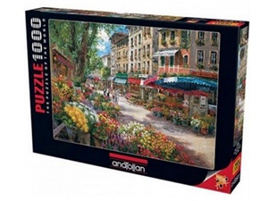 ANATOLİAN Puzzle Paris Çiçek Pazarı / Paris Flower Market 1000pcs