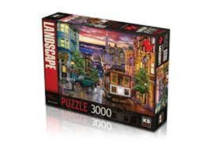 CA_KS Puzzle_Sunset İn San Francisco3000 Parça23009