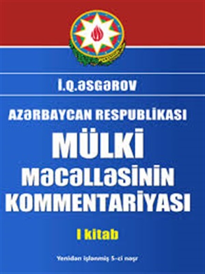 AR Mülki məcəllənin kommentariyası 5-ci nəşr 1-ci kitab