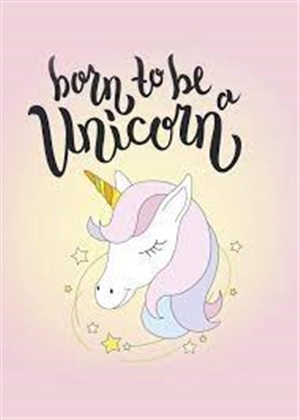 Тетрадь общая. Born to be a unicorn (А5, 48 л., мягкая обложка)