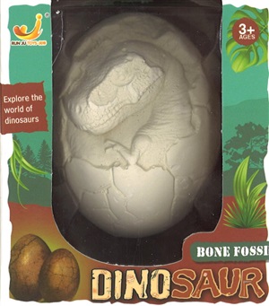 Dinosaur fossile excavation set glow in dark