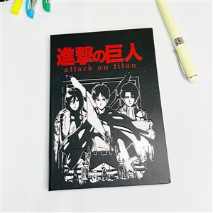 Hero Attack On Titan Tasarımlı Lastikli Defter (GMD-2134)