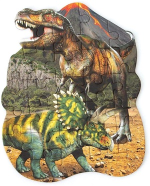 [Portable BOX]Puzzle dinosaur world