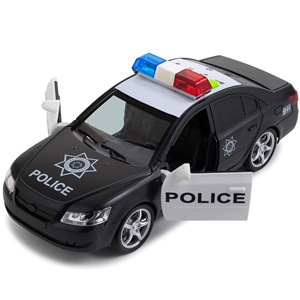Friction police car with light,ic,battery