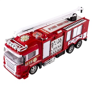 1:48 4 function R/C ladder truck with light,USB,battery