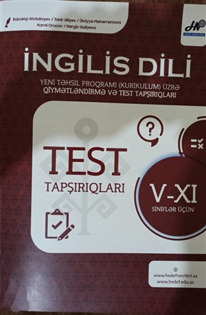 Yeni Ingilis dili test