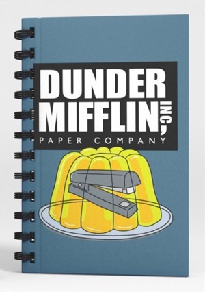 The Office Dunder Mifflining Spiralli Defter Mavi 80ypr. 17x24 DFT-388586