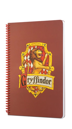 Harry Potter Gryffindor Spiralli Defter Kiremit Rengi 80ypr.17x24 DFT-388562