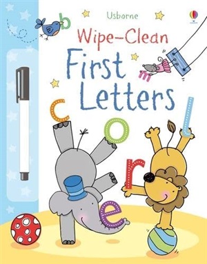 WIPE CLEAN FIRST LETTERS