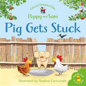 FYT MINI PIG GETS STUCK