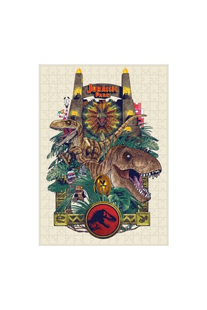 Jurassic Park Gate Puzzle 300prç.PZL-389132